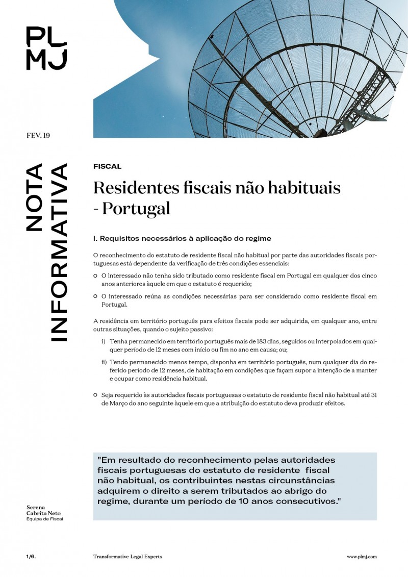 Residente Fiscal em Portugal: quem é considerado?