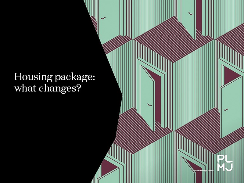 Housing package what changes?